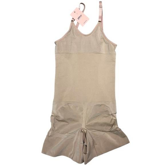 Pinsy Butter Sculpt Seamless Shapewear Bodysuit, Medium Beige, NWT - Picture 4 of 11
